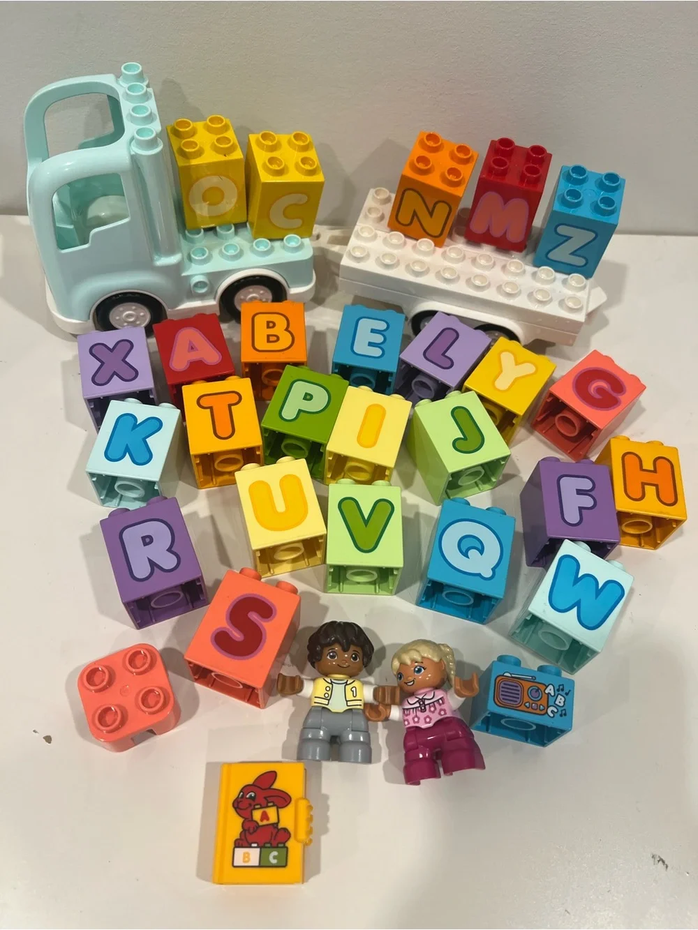 LEGO DUPLO Alphabet Truck Set - Multicolor Learning Blocks - 10421 - ABCs